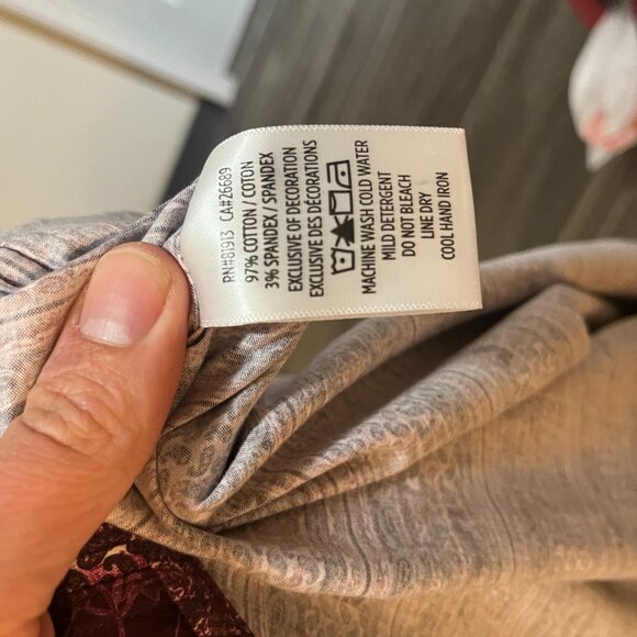 Robert Graham Men's purple and white long sleeve flip cuff shirt 3XL XXXL EUC - Picture 7 of 8